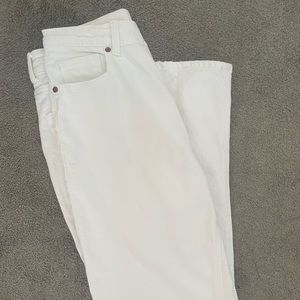 White H&M jeans